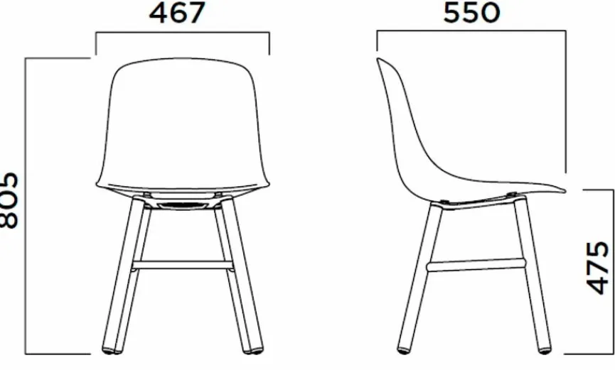 Best Infiniti Stuhl Pure Loop Retro Grau