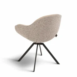 SCHÖNER WOHNEN-Kollektion Stuhl Sorrent Beige-Silber