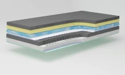 HUKLA Comfortbetten Taschenfederkernmatratze M400 Stretch