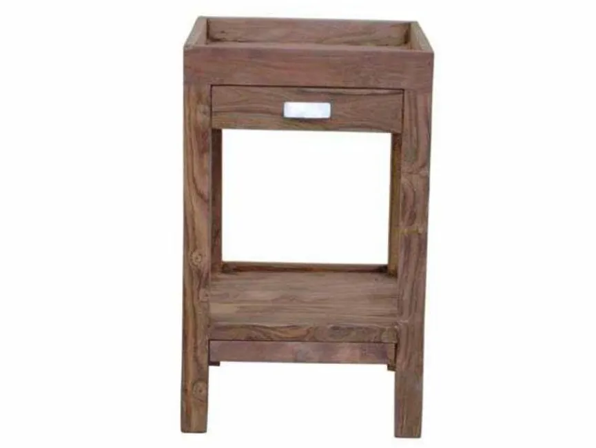 Outlet WOLFMÖBEL Telefontisch Yoga Sheesham