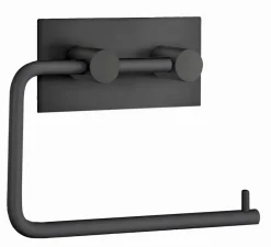 Outlet Beslagsboden Toilettenpapierhalter Design Schwarz