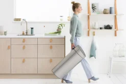 brabantia Touch Bin Steel 10+23l