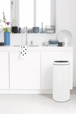 brabantia Touch Bin White 30l