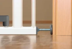 Discount reer Tür- und Treppengitter Basic, Double Lock Weiß