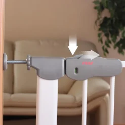 Outlet reer Tür- und Treppengitter I-Gate, Auto-Close Weiß