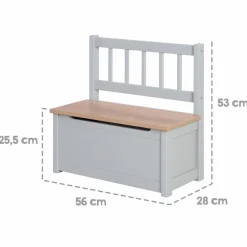 Online roba Baumann Truhenbank Woody Taupe