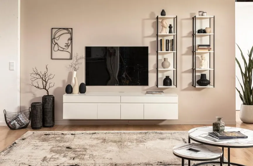 Wohnconcept TV-Hängelowboard Saposa