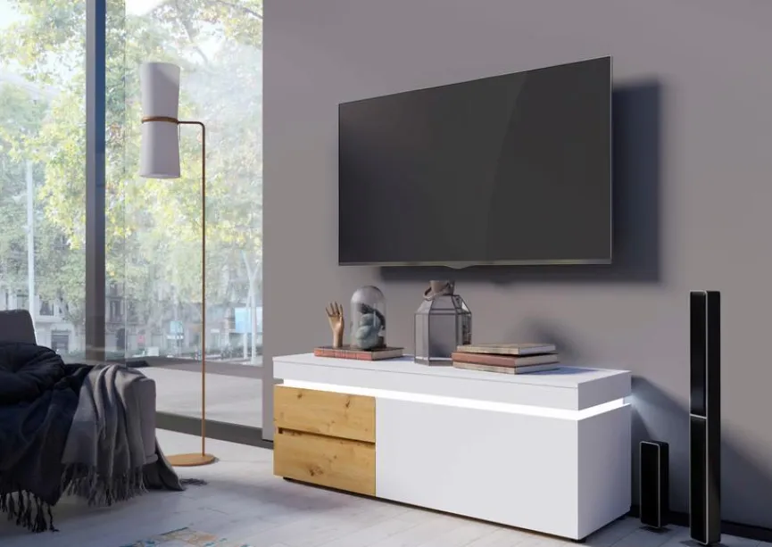 Sale Wójcik TV-Lowboard Luci Alpinweiß