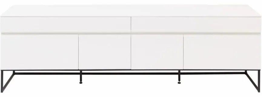 New Wohnconcept TV-Lowboard Saposa Weiß