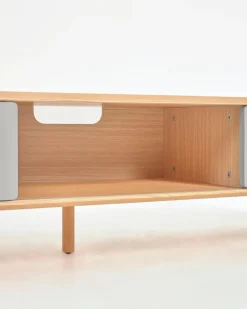 Kave Home TV-Lowboard Anielle Weiß