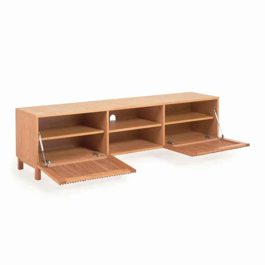 Discount Kave Home TV-Lowboard Beyla Eiche