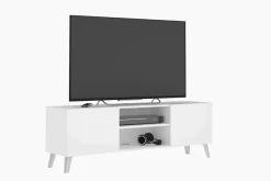 FMD TV-Lowboard Brighton Weiß