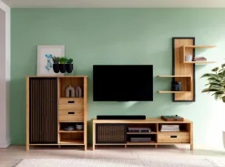 Best FORTE TV-Lowboard Jytana Eiche