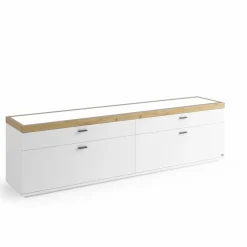 Online set one by Musterring TV-Lowboard Lancaster Weiß