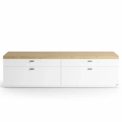 Best set one by Musterring TV-Lowboard Lancaster Weiß