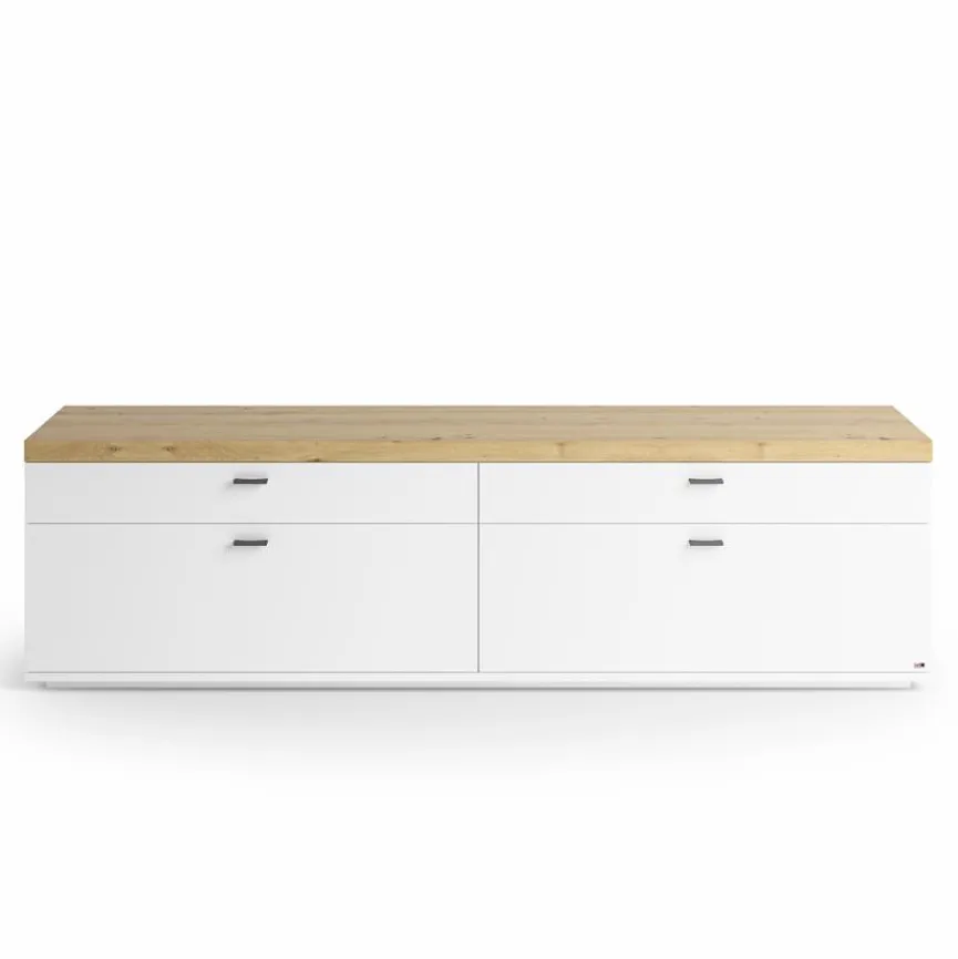 Best set one by Musterring TV-Lowboard Lancaster Weiß