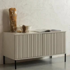 Outlet TV-Lowboard New Gravure Grau