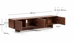 Kave Home TV-Lowboard Norlen