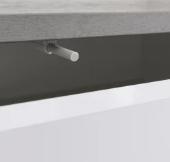 Clearance Composad TV-Lowboard Privilegio Weiß