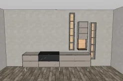 Hot Musterring TV-Lowboard Q-Media 2.0 Fango