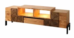 Outlet WOLFMÖBEL TV-Lowboard Root 1506 Akazie