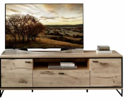 Online Wohnconcept TV-Lowboard Ruben Eiche
