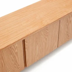 Discount Kave Home TV-Lowboard Salaya Eiche