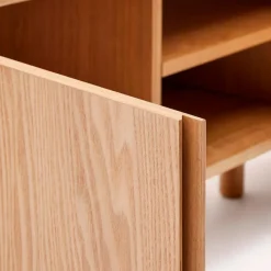 Discount Kave Home TV-Lowboard Salaya Eiche