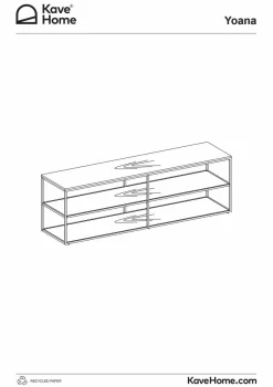 Online DAHEIM TV-Lowboard Yoana Walnuss