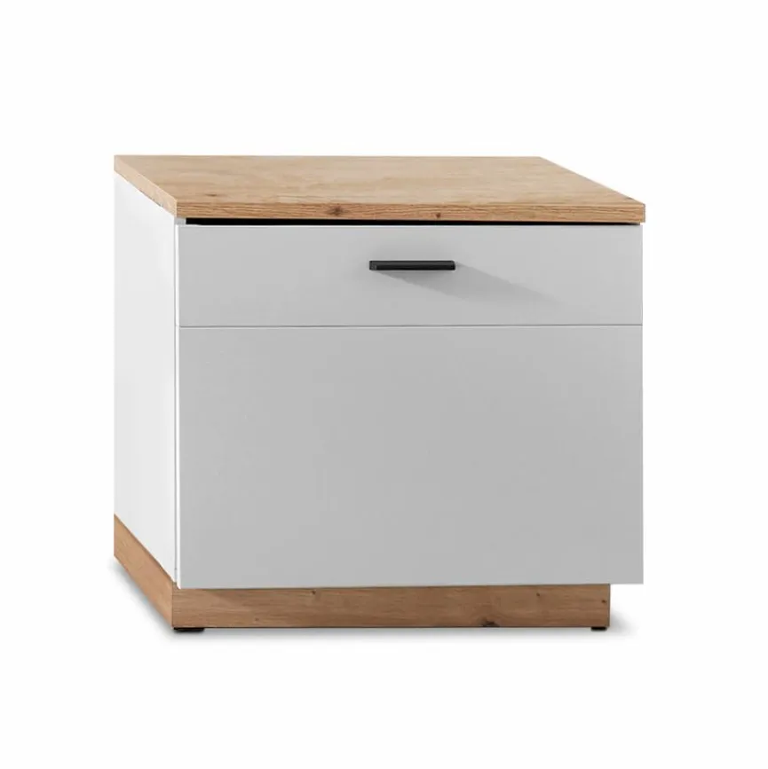 New IDEAL Wohnen TV-Unterteil Basset Weiß