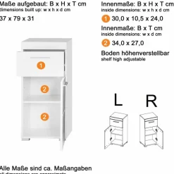 trendteam Unterschrank Amanda
