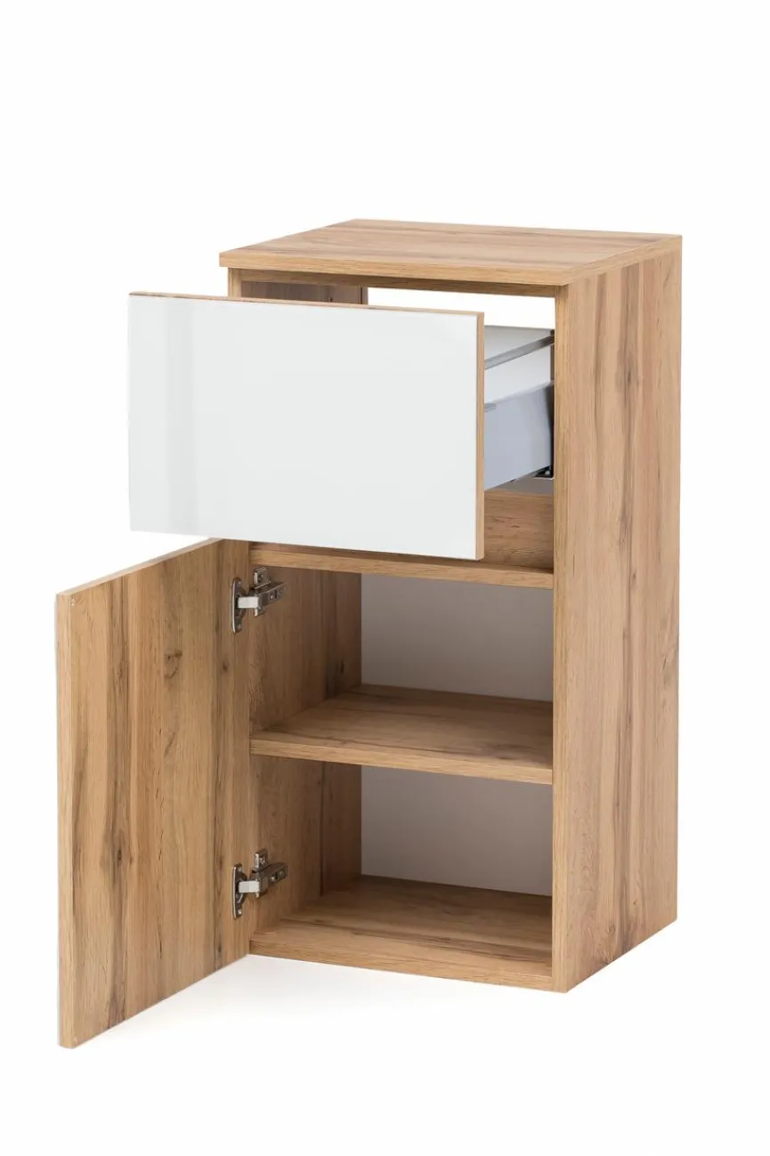 Clearance Held-Möbel Unterschrank Helsinki Weiß