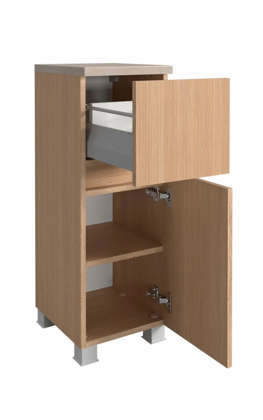 New Held-Möbel Unterschrank Rosario Eiche hell