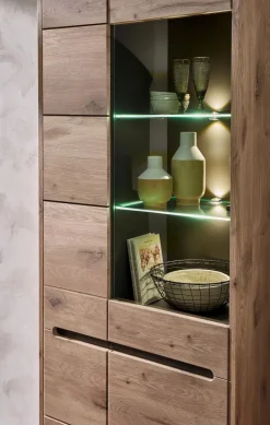 Online Innostyle Vitrine Bellano Viking Oak