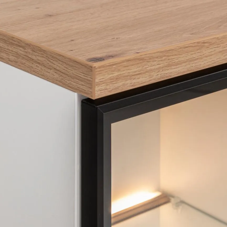 New Nehl Vitrine Cassano Weiß