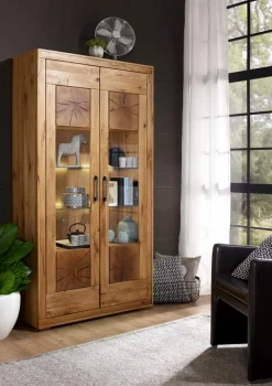 Best G+K Vitrine Fort Worth Wildeiche