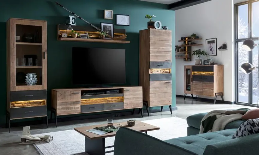 WOLFMÖBEL Vitrine Hudson