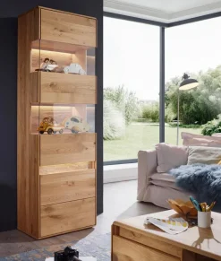 Outlet G+K Vitrine Missouri Wildeiche