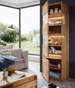 Outlet G+K Vitrine Missouri Wildeiche