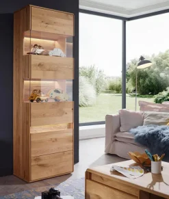 Outlet G+K Vitrine Missouri Wildeiche