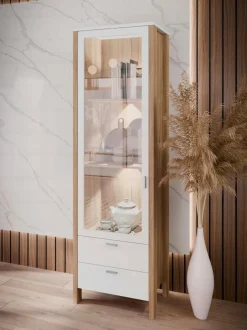 FORTE Vitrine Saitama Hellgrau