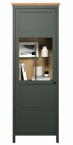 Sale trendteam Vitrine Stanton Tannengrün