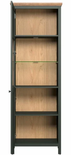 Sale trendteam Vitrine Stanton Tannengrün