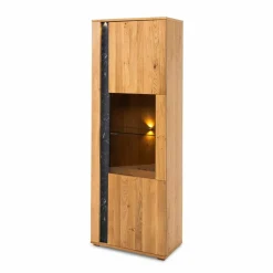 Sale Vitrine Yellowstone Wildeiche geölt