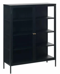 Outlet Vitrine Carmel Schwarz