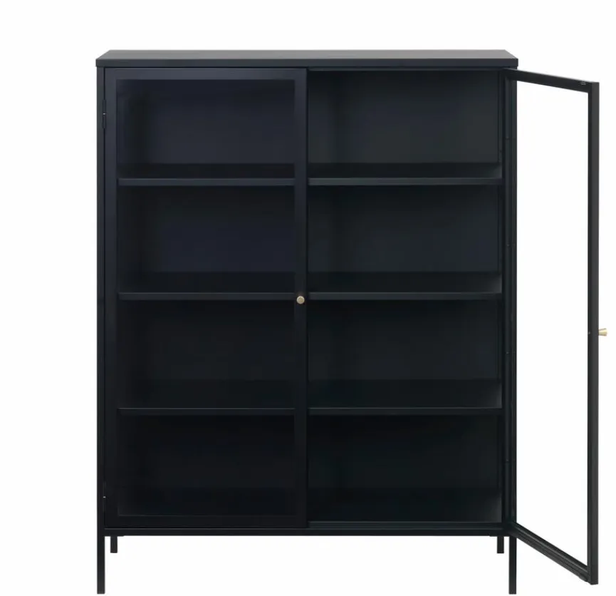 Outlet Vitrine Carmel Schwarz