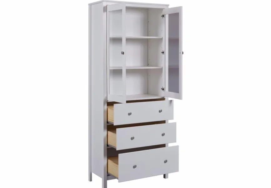 Outlet Inter Link Vitrine Chilly Weiß