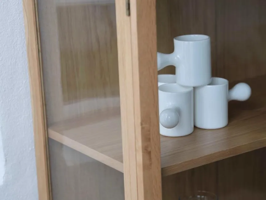 Clearance DAHEIM Vitrine Elba Eiche