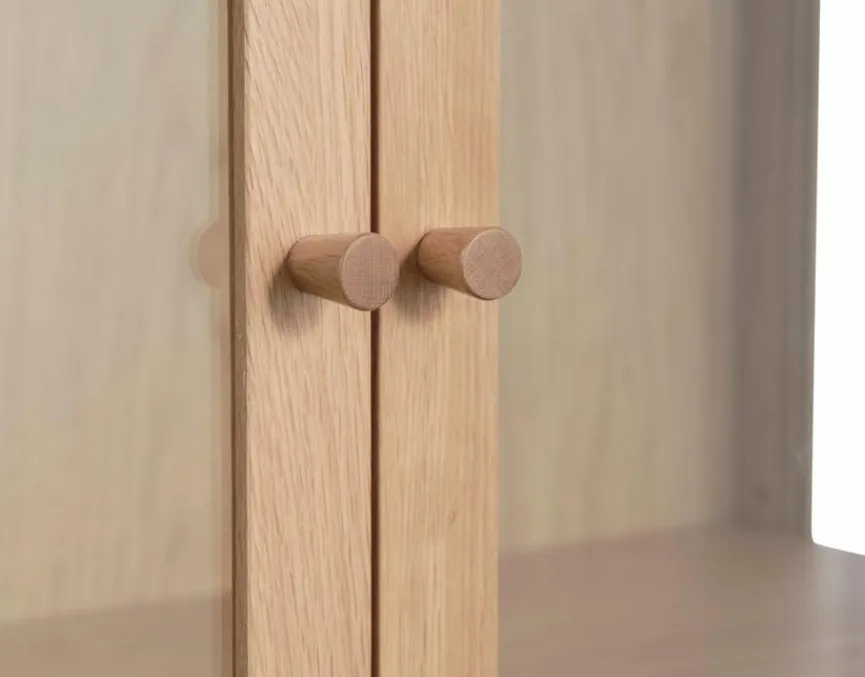 Best DAHEIM Vitrine Elba Eiche