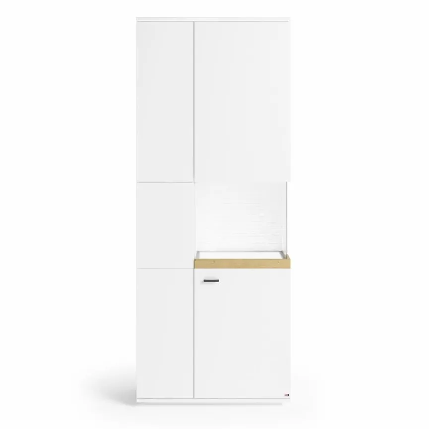 Outlet set one by Musterring Vitrine Lancaster Weiß